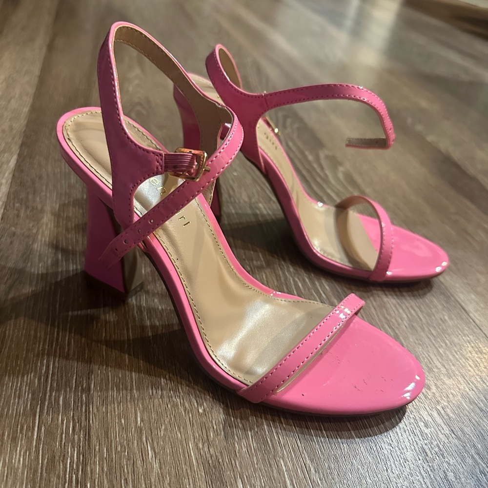 Madden Girl Pink Heels- Size 6.5